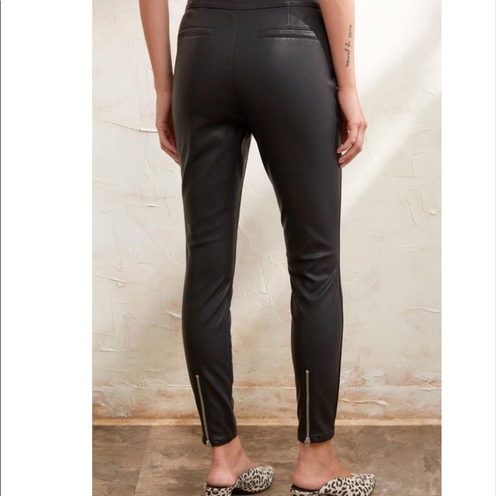 Carbon Vegan Leather Pant BLANKNYC
